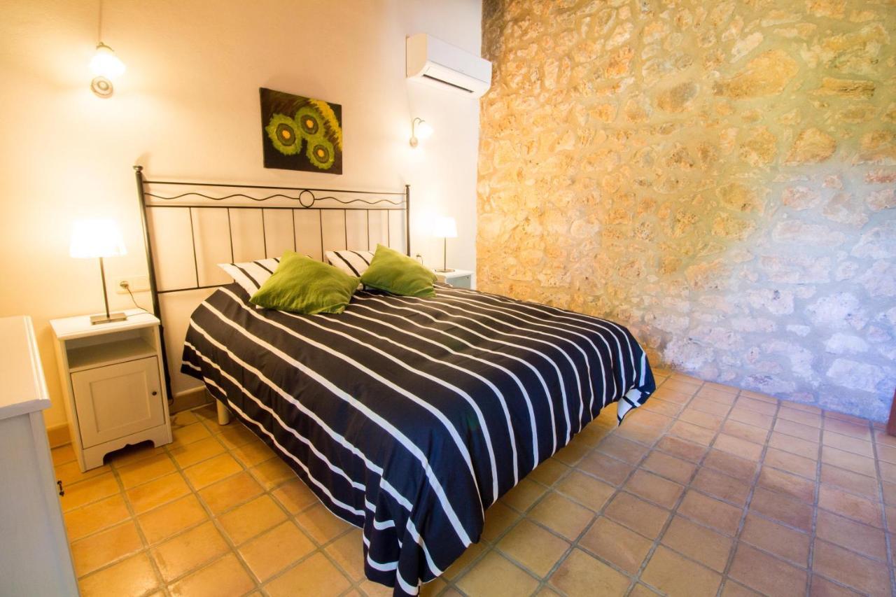 Preciosa Finca Rustica Con A/C Y Piscina Exclusiva Algaida  Exterior foto