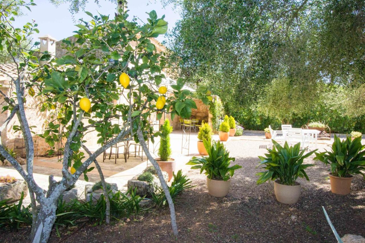 Preciosa Finca Rustica Con A/C Y Piscina Exclusiva Algaida  Exterior foto